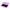 Lilac rectangle recyclable eco kraft box with black insert.