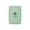 Green rectangle recyclable eco kraft box with FSC logo.