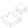 Digital Branded FSC Poppy Large Pendant Earring Box