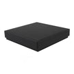 Black Digital Printed Eco Kraft Pendant Earring Box Large | FSC