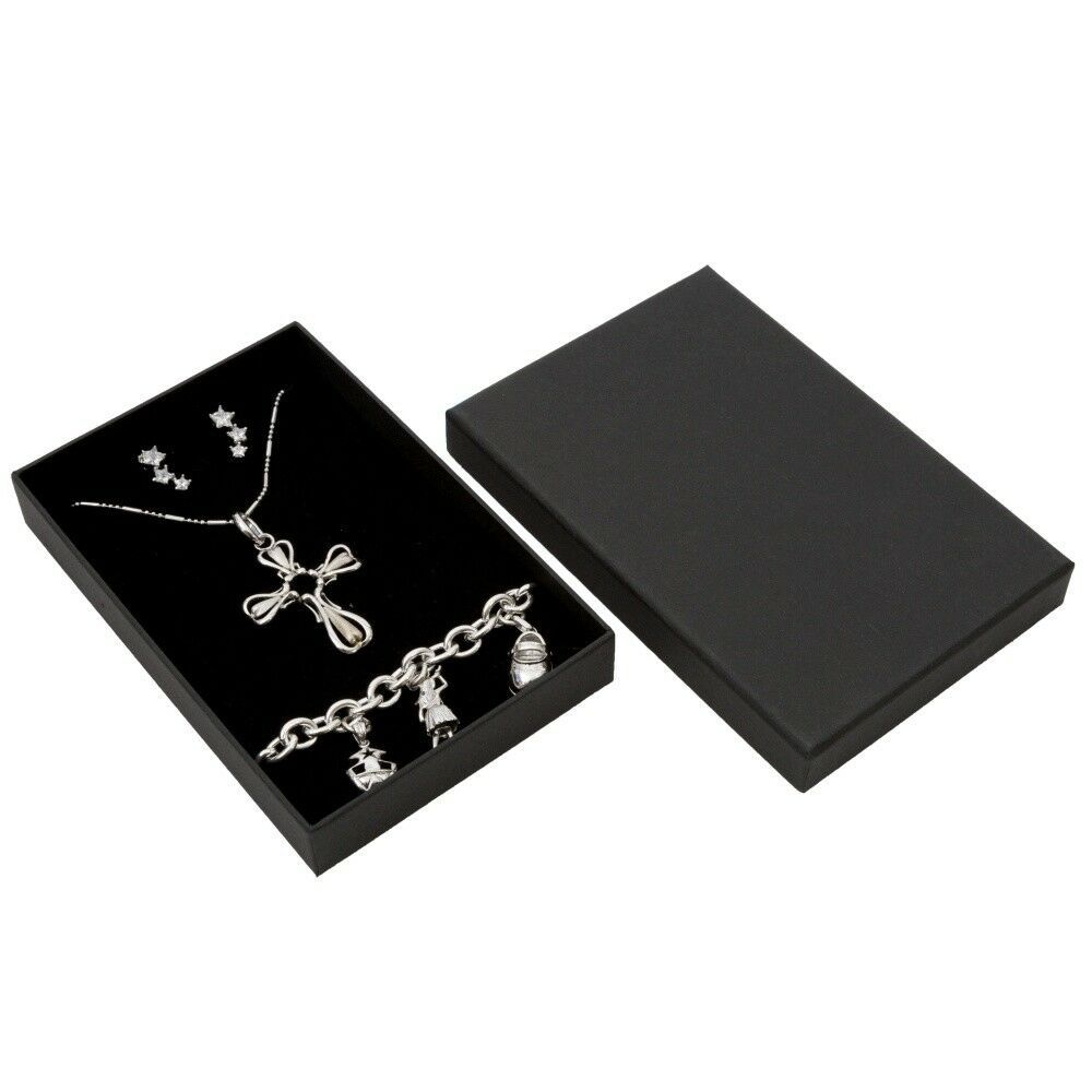 Foil Branded FSC Poppy Necklace Pendant Box