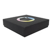 Black Digital Printed Eco Kraft Deep Necklace Jewellery Box | FSC