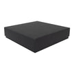 Black Digital Printed Eco Kraft Deep Necklace Jewellery Box | FSC