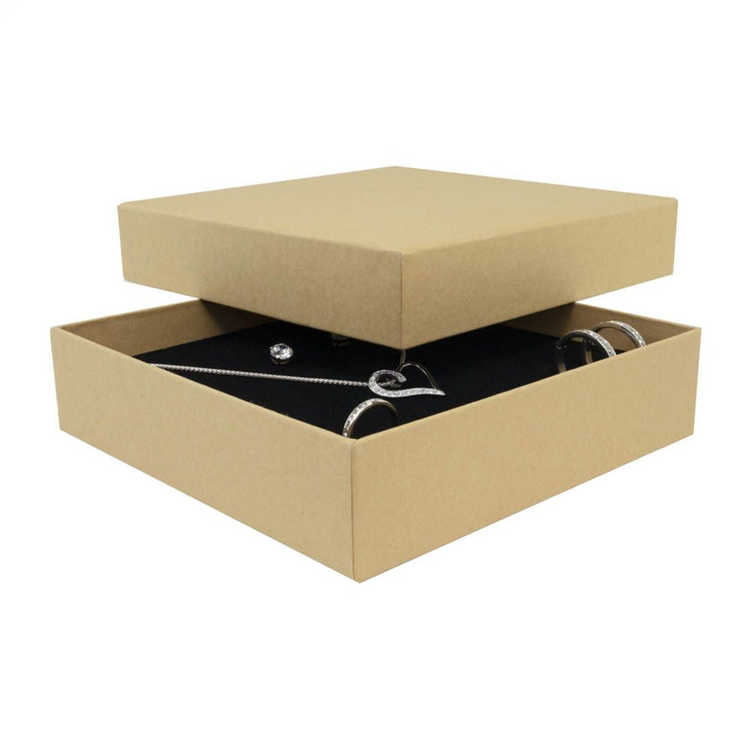Foil Branded FSC Poppy Deep Large Necklace Jewellery Set Box