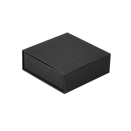 Black Branded Pendant Earring Gift Box Small | Matchbox | FSC