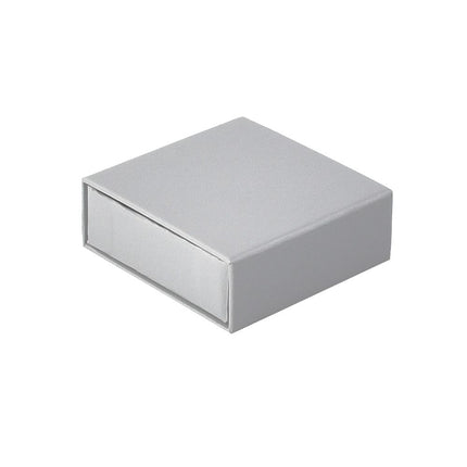 Grey Digital Printed Pendant Earring Gift Box Small | Matchbox | FSC
