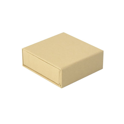 Kraft Branded Pendant Earring Gift Box Small | Matchbox | FSC