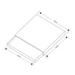 Foil Branded FSC Sunflower Medium Pendant Earring Box