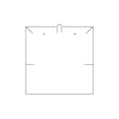 Foil Branded FSC Sunflower Medium Pendant Earring Box