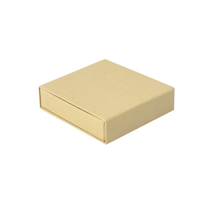 Kraft Branded Pendant Earring Gift Box Medium | Matchbox | FSC