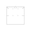 Digital Branded FSC Sunflower Large Pendant Earring Box