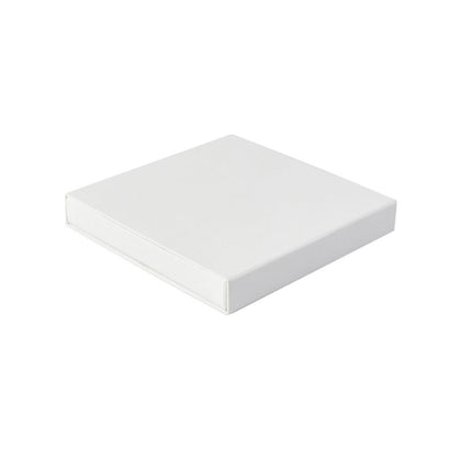 White Digital Printed Necklace Pendant Earring Gift Box | Matchbox | FSC