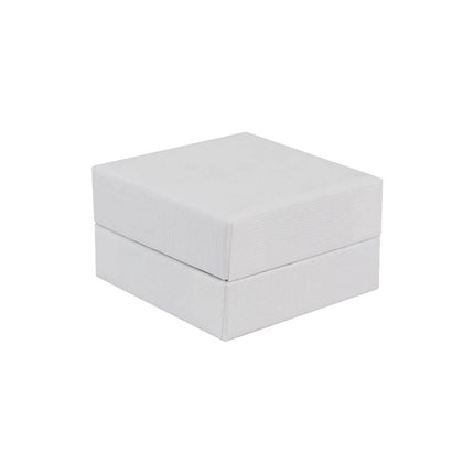 White Branded Earring Gift Box | Shoulder Box