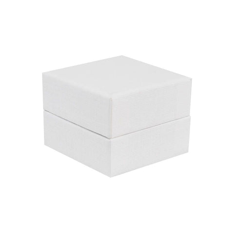 White Branded Ring Gift Box | Shoulder Box