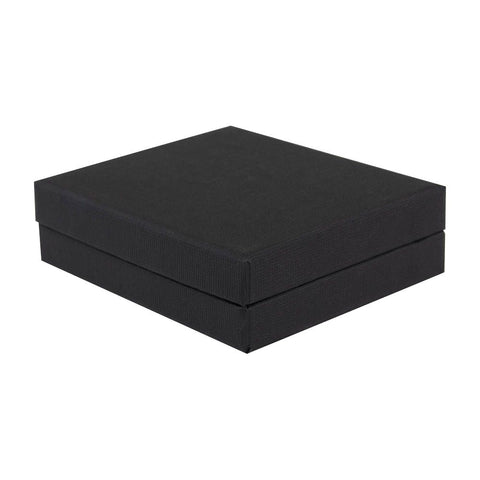 Black Pendant Earring Gift Box Small | Shoulder Box | Anti-tarnish