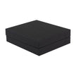 Black Branded Pendant Earring Gift Box Small | Shoulder Box