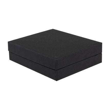 Black Digital Printed Pendant Earring Gift Box Small | Shoulder Box