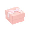 Pink Ring Jewellery Gift Box with Ribbon | Anti-tarnish