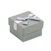 Silver Ring Jewellery Gift Box with Ribbon | Anti-tarnish