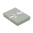 Silver Branded Necklace Set Jewellery Gift Box with Ribbon