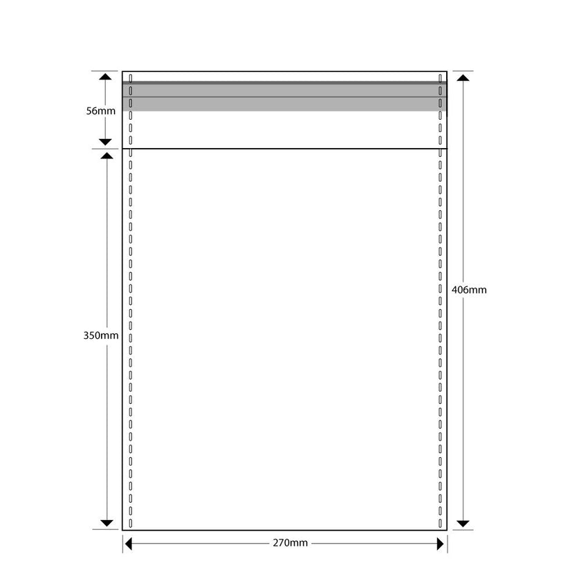 100 Self Seal Cellophane Bags 270x350mm