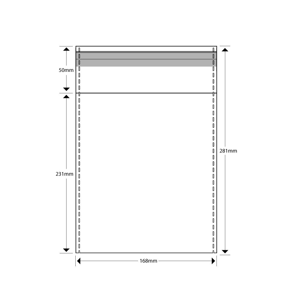 100 Self Seal Cellophane Bags 168x231mm (C5)