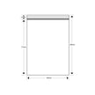 100 Resealable Grip Seal Bags 60 x 89mm